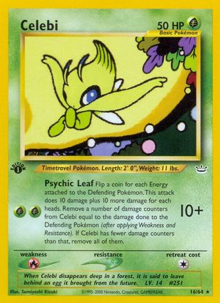 pokemon cards celebi Vmax & V Chilling Reign - Ultra Rare Card Lot search your deck for a card that evolves from that Pokmon and put it onto that Pokmon to evolve it Celebi of _____ PROMO Pokmon