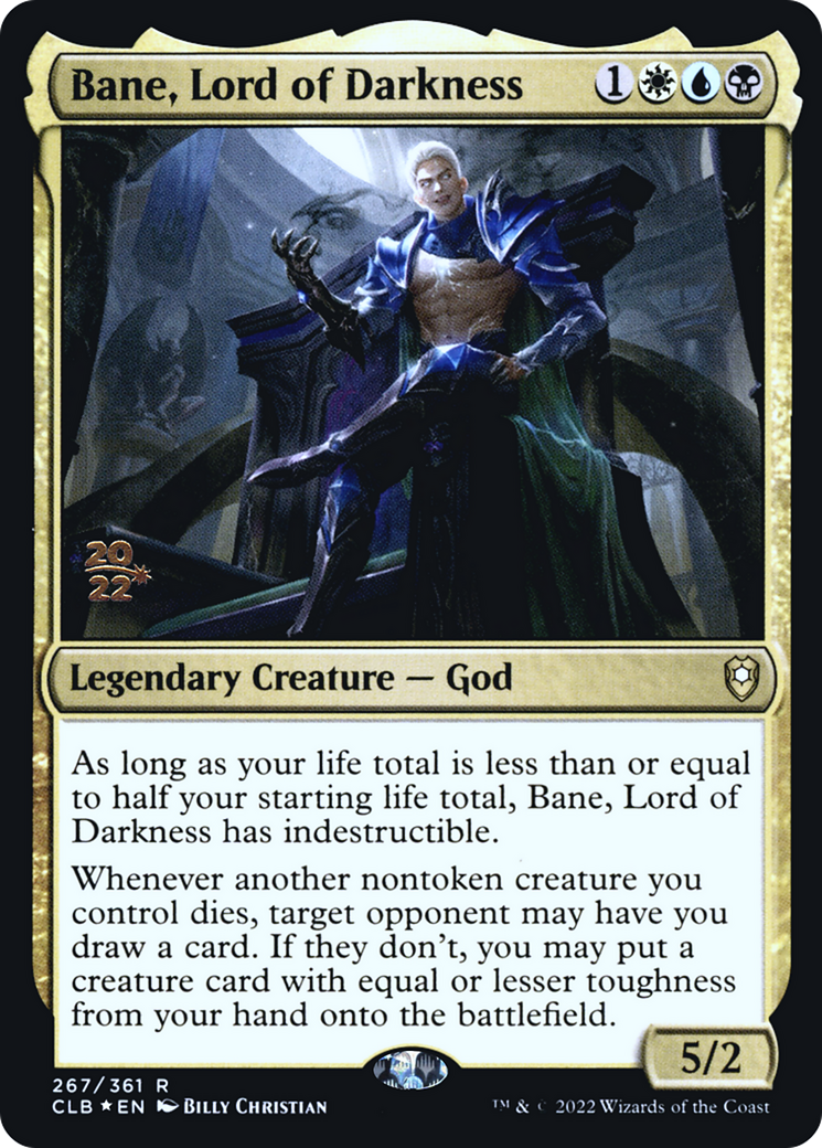 Bane, Lord of Darkness - Battle for Baldur's Gate Promos Foil
