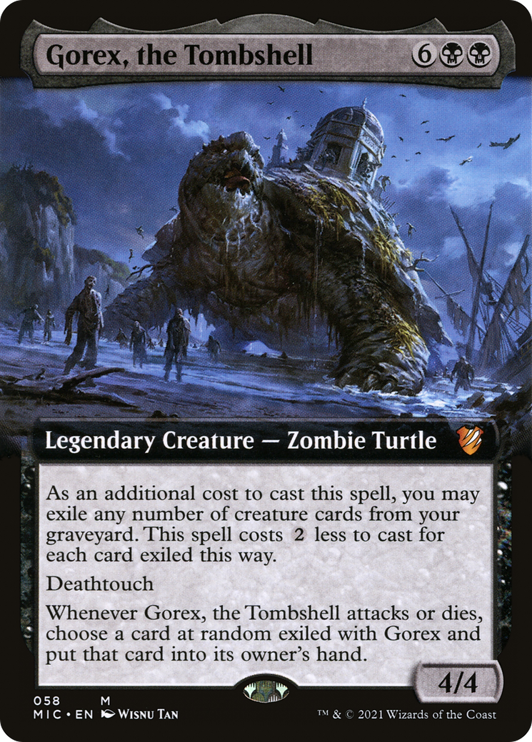 Gorex, the Tombshell (Extended Art): (Extended Art) [Midnight Hunt Commander]