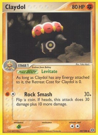 Claydol [Emerald]  - Reverse Holofoil