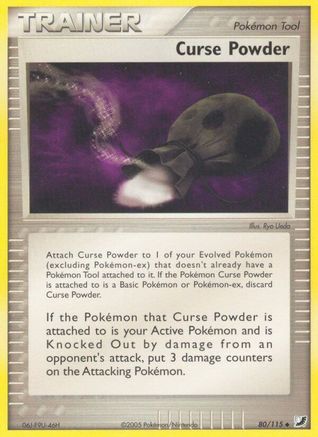 Curse Powder - 80/115 [Unseen Forces] - Reverse Holofoil