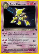 Dark Alakazam (1) (1) 001  - Unlimited Holofoil Team Rocket - Holo Rare