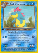 Dark Croconaw - 32/105 [WOTC Neo Destiny] - 1st Edition