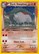 Dark Donphan  - Unlimited Holofoil Neo Destiny - Holo Rare