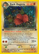 Dark Dugtrio (6) (6) 006  - Unlimited Holofoil Team Rocket - Holo Rare
