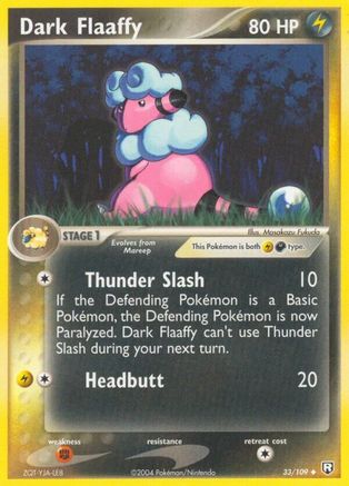 Dark Flaaffy 033 [Team Rocket Returns]  - Reverse Holofoil