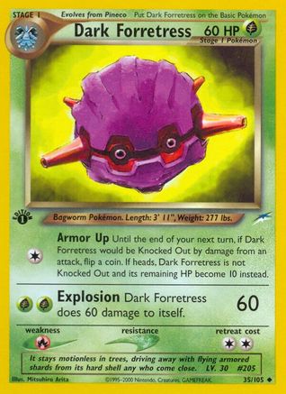 Dark Forretress - 35/105 [WOTC Neo Destiny] - 1st Edition