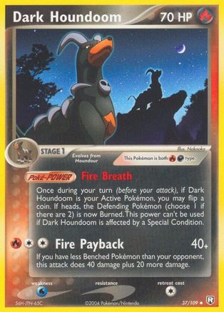 Dark Houndoom 037/109 [Team Rocket Returns]  - Reverse Holofoil