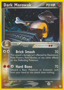 Dark Marowak 007 [Team Rocket Returns]  - Reverse Holofoil