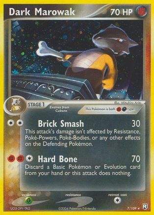 Dark Marowak 007 [Team Rocket Returns]  - Reverse Holofoil
