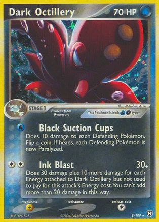 Dark Octillery 008 [Team Rocket Returns]  - Reverse Holofoil