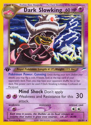 Dark Slowking - 20/105 [WOTC Neo Destiny] - 1st Edition