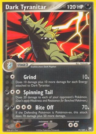 Dark Tyranitar 019/109 [Team Rocket Returns]  - Reverse Holofoil