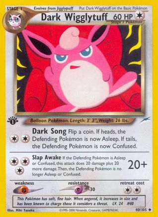 Dark Wigglytuff - 40/105 [WOTC Neo Destiny] - 1st Edition