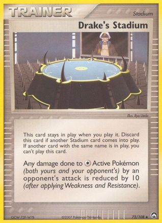 Drake's Stadium - 72/108 [Power Keepers] - Reverse Holofoil