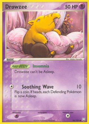 Drowzee 054 [Team Rocket Returns]  - Reverse Holofoil