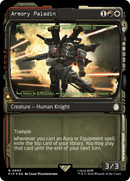 Armory Paladin (Showcase) (Surge Foil) - Fallout: (Showcase) Foil