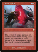 Chaos Warp (Retro Frame) - The Brothers' War Commander