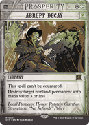 Abrupt Decay - Breaking News: (Showcase) (Borderless)