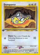 Dunsparce 054 [Neo Discovery]  - 1st Edition