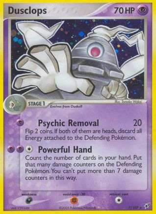 Dusclops - 7/107 [Deoxys] - Reverse Holofoil
