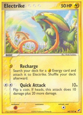 Electrike - 060/107 [Deoxys] - Reverse Holofoil