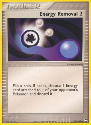 Energy Removal 2 - 74/108 [Power Keepers] - Reverse Holofoil