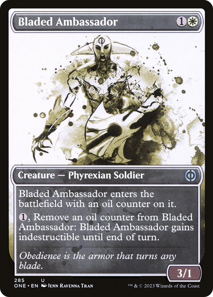 Bladed Ambassador (Showcase) - Phyrexia: All Will Be One: (Showcase)