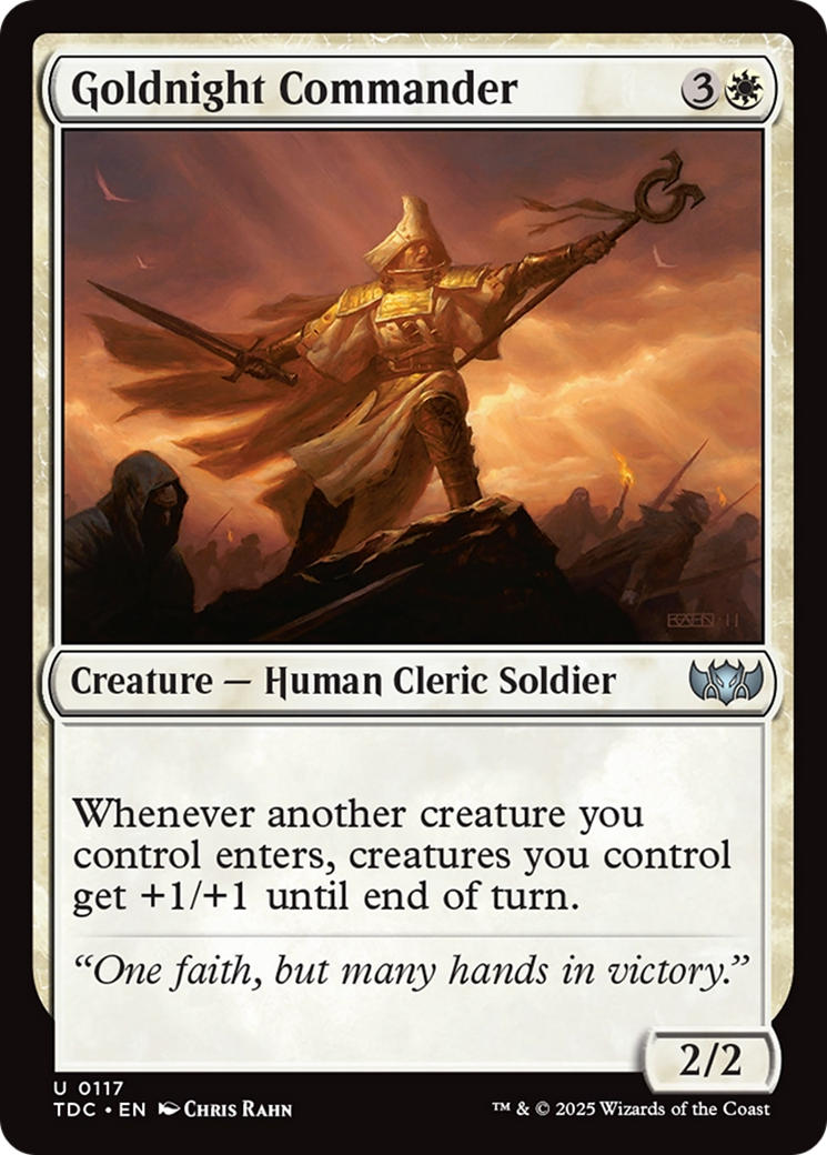 Goldnight Commander [Commander: Tarkir: Dragonstorm]