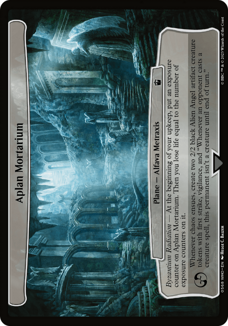 Aplan Mortarium - Doctor Who