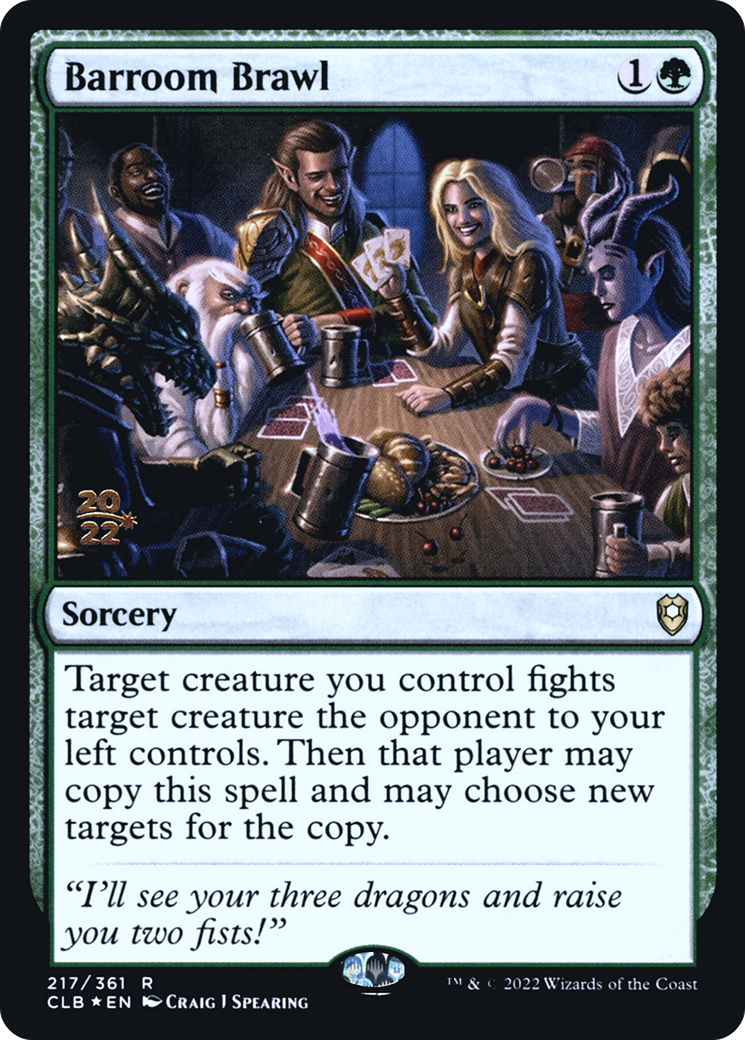 Barroom Brawl - Battle for Baldur's Gate Promos Foil
