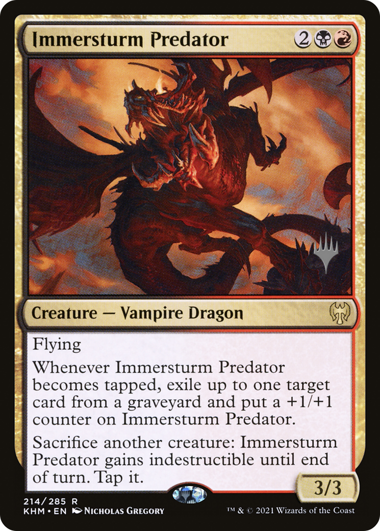 Immersturm Predator [Kaldheim Promos]