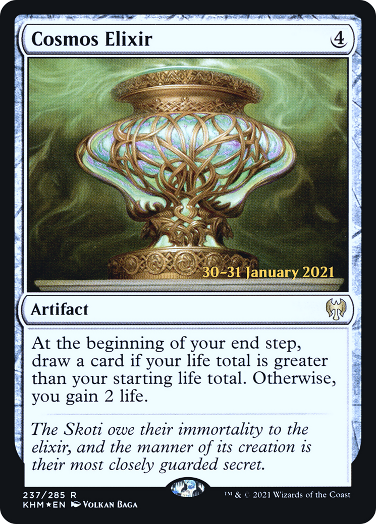 Cosmos Elixir [Kaldheim Promos] Foil