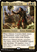 Ghired, Conclave Exile - [The List]