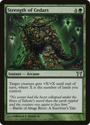 Strength of Cedars [Champions of Kamigawa]