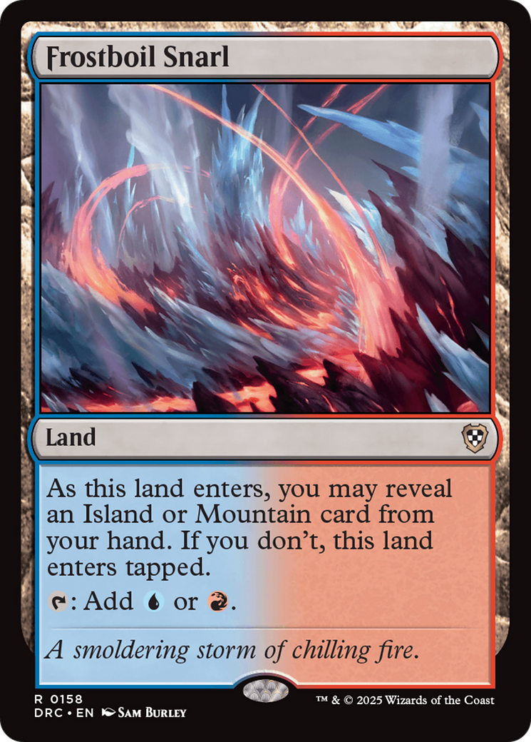 Frostboil Snarl [Commander: Aetherdrift]