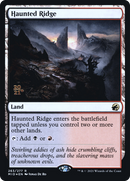 Haunted Ridge [Innistrad: Midnight Hunt Promos] Foil
