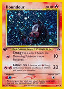 Houndour (5) [Neo Discovery]  - 1st Edition Holofoil