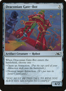Draconian Gate-Bot (Galaxy Foil) [Unfinity] Foil