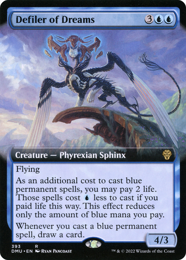 Defiler of Dreams (Extended Art): (Extended Art) [Dominaria United]