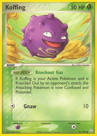 Koffing 061 [Team Rocket Returns]  - Reverse Holofoil