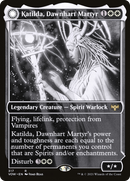 Katilda, Dawnhart Martyr (Showcase) - [Innistrad: Crimson Vow]: (Showcase, Double Faced Transform)