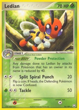 Ledian 023 [Team Rocket Returns]  - Reverse Holofoil