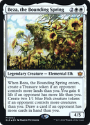 Beza, the Bounding Spring - Bloomburrow Promos Foil