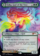 Esika, God of the Tree (Display Commander) - Thick Stock (Borderless) [Secret Lair Drop]