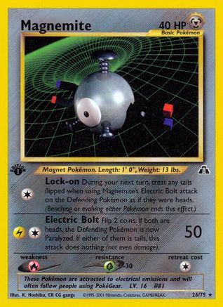 Magnemite (26) [Neo Discovery]  - 1st Edition