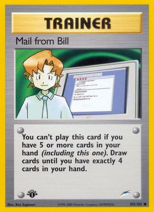 Mail from Bill 105  - Unlimited Neo Destiny - Common