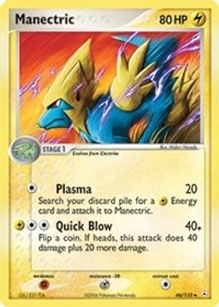 Manectric - 46/110 [EX Holon Phantoms] - Reverse Holofoil
