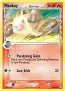 Mankey (Delta Species) - 70/110 [EX Holon Phantoms] - Reverse Holofoil