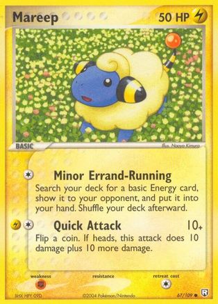 Mareep 067 [Team Rocket Returns]  - Reverse Holofoil